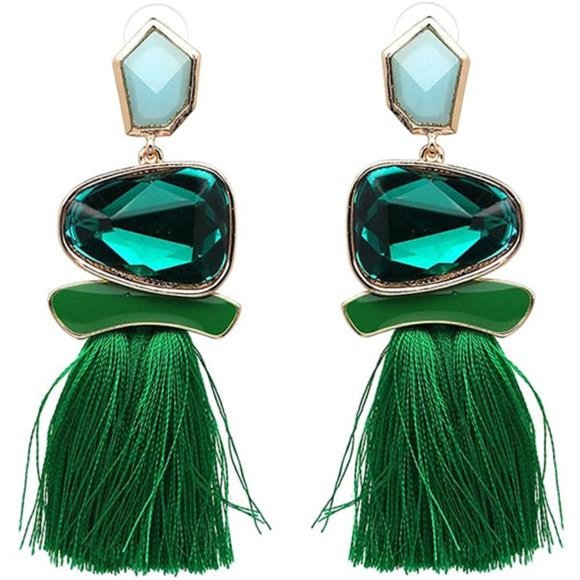 Jewelry - Vintage Drop Dangle Earrings Boho Statement